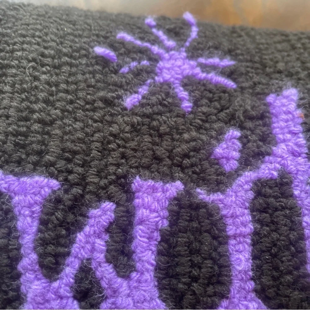4 For $20 Halloween Bewitching Pillow Purple And Black